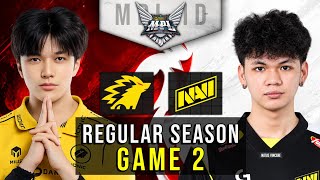 ONIC vs NAVI 🔥 GAME 2 | MPL ID SEASON 18 | REGULAR SEASON screenshot 5