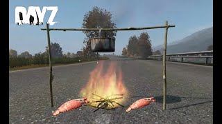 DayZ - Making Cooking Pot Stand 🍳 With Pal