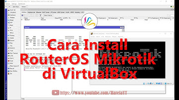 Cara Install RouterOS™ Mikrotik di VirtualBox dan Akses Menggunakan Winbox