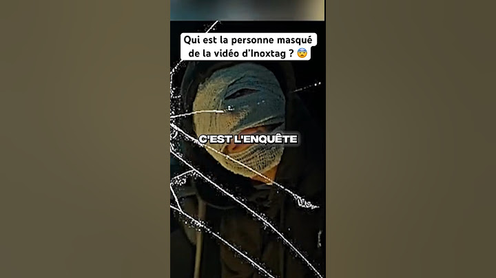 INOXTAG : QUI EST LA PERSONNE MASQUÉE ET AVEC LES BANDAGES ? 😨 (Grim ?) #shorts #inoxtag #enquete