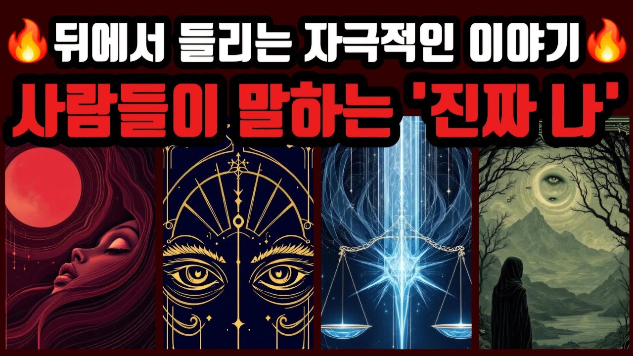 [타로🔮] 🔥뒤에서 들리는 자극적인 이야기🔥 | 사람들이 말하는 '진짜 나' 👄