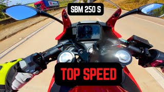 🔥 SBM 250 S - TOP SPEED 🔥