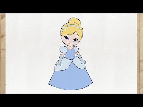 COMO DESENHAR A CINDERELA 👠 | Princesa Disney | Tutorial de Desenho | Primo Desenhos
