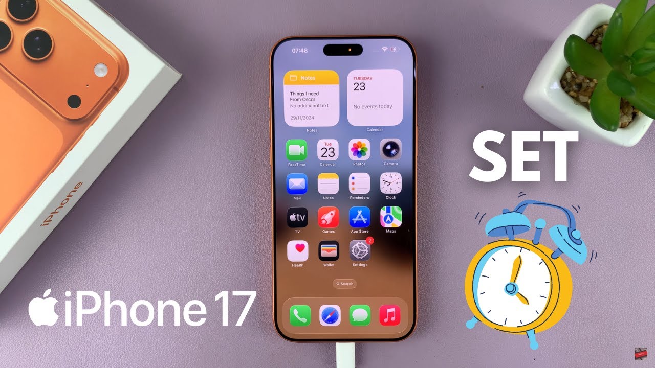 Как установить будильник на iPhone 17 / 17 Pro