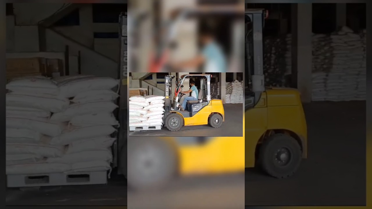 Loading Truck With Forklift | Forklift Loading Truck | Forklift Driver In Warehouse /