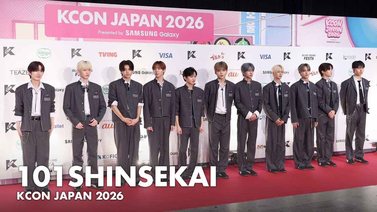 101SHINSEKAI Makes Bold Statement at KCON Japan 2026