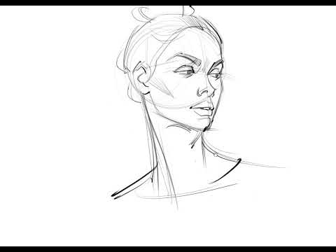  Portrait Sketch - YouTube