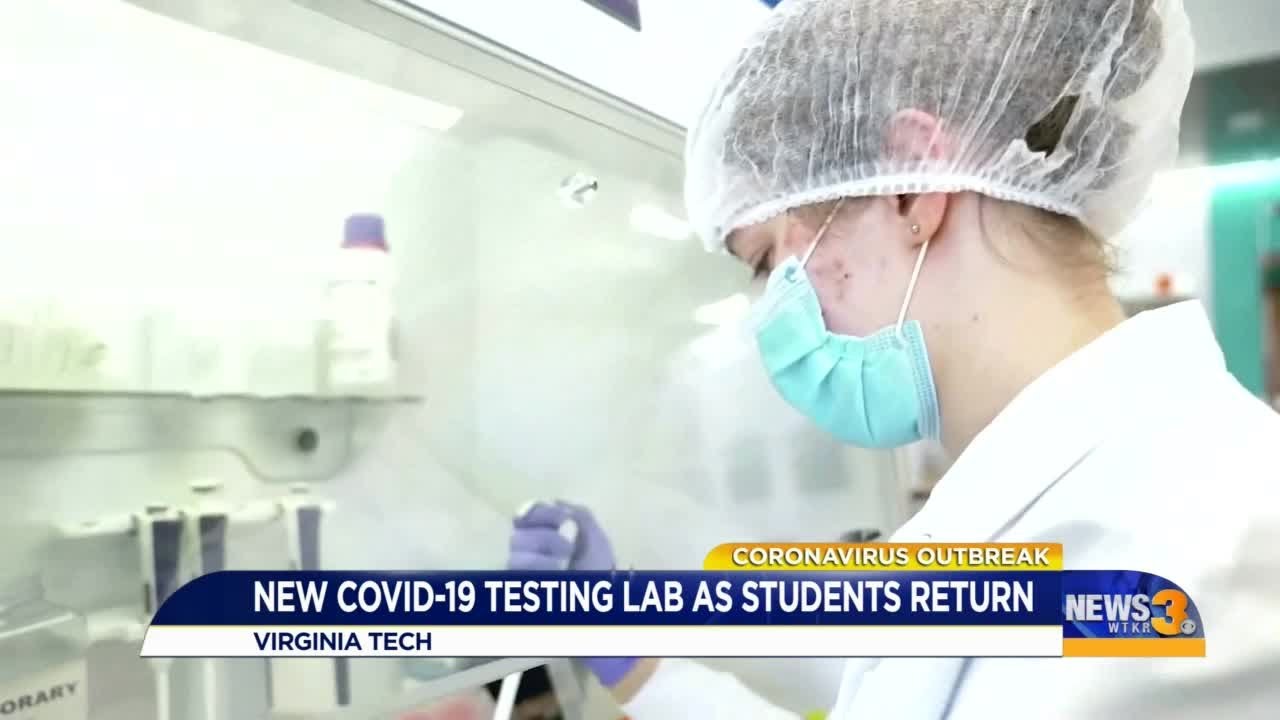 New COVID-19 testing lab as students return