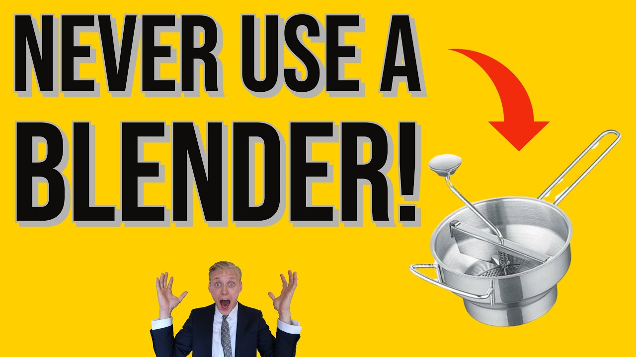 The ULTIMATE Guide for Food Mill Tomato Sauce YouTube