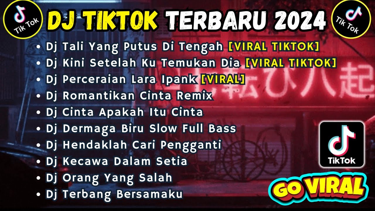 DJ TIKTOK TERBARU 2024 SLOW FULL BASS || DJ TALI YANG PUTUS DITENGAH | DJ KINI SETELAH KUTEMUKAN DIA