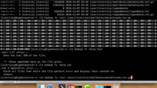 Cloudera Administration - Managing Files - Previewing Data in HDFS