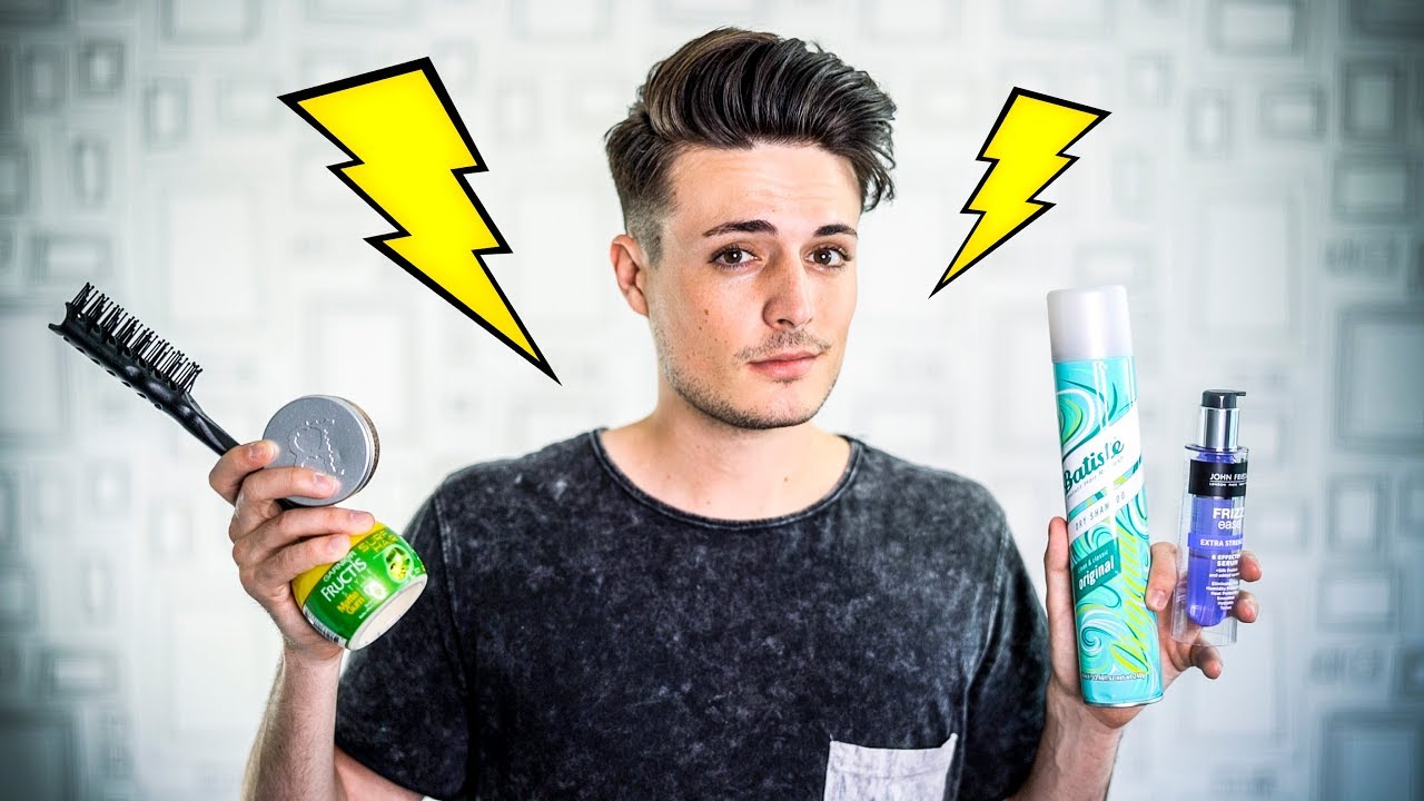 5 BEST BUDGET Mens Hair Products | Mens Hairstyling for Less! | BluMaan  2017 - YouTube
