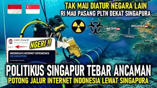 HEATED! SINGAPOREAN POLITICIAN 'THREATENS' TO CUT INDONESIA'S INTERNET || INDONESIA PLANS TO BUIL...