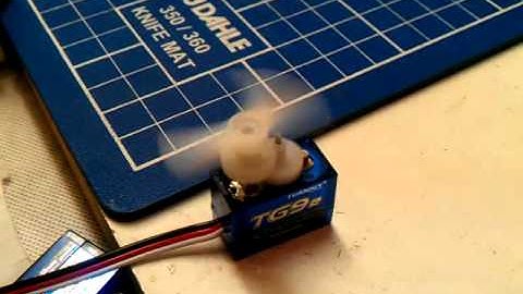 tg9e servo mod test
