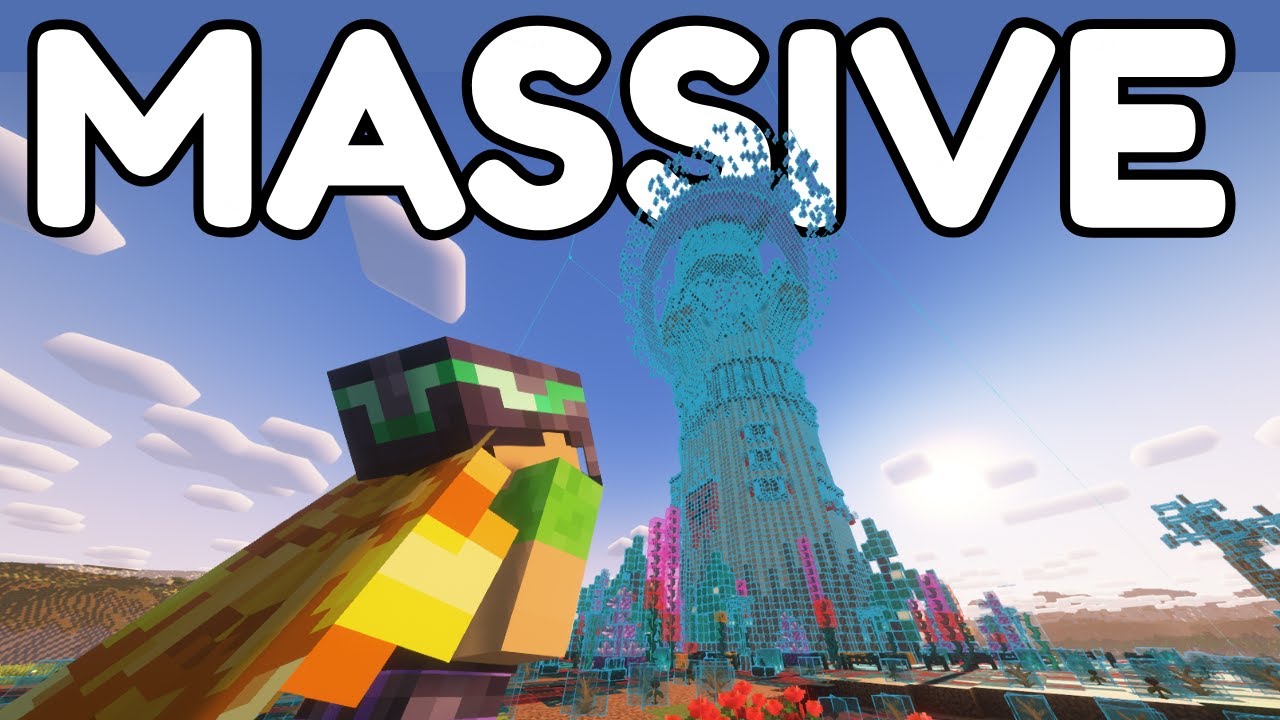 My MEGA BASE Build is INSANE in Minecraft - YouTube