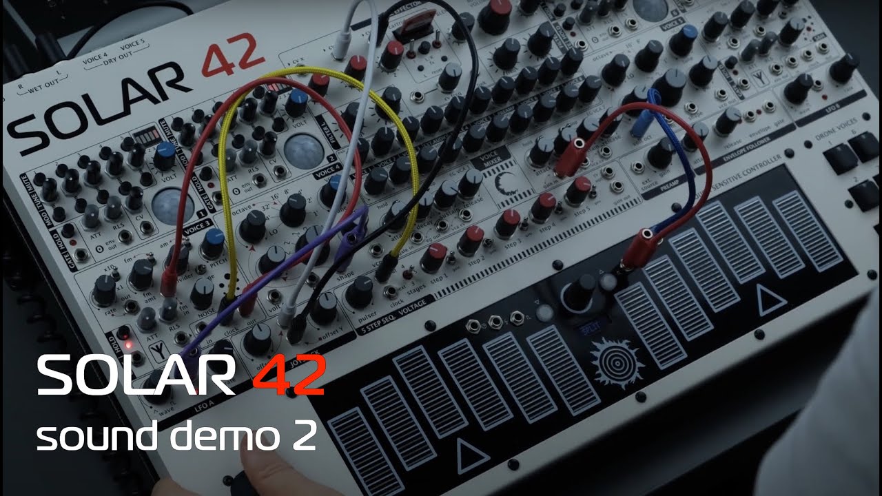 SOLAR 42 | SOUND DEMO 2 - YouTube