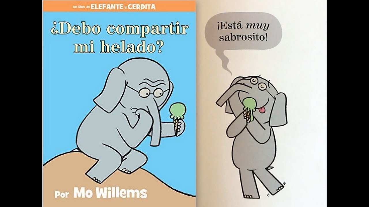 ¿Debo compartir mi helado? Por Mo Willems - Libro Leido en YouTube