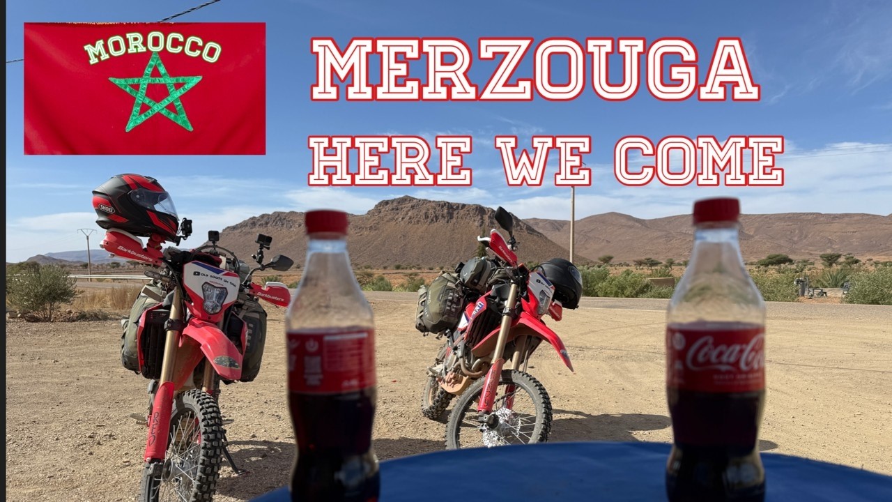 Morocco 2025-10 Heading to Merzouga | Honda CRF300L