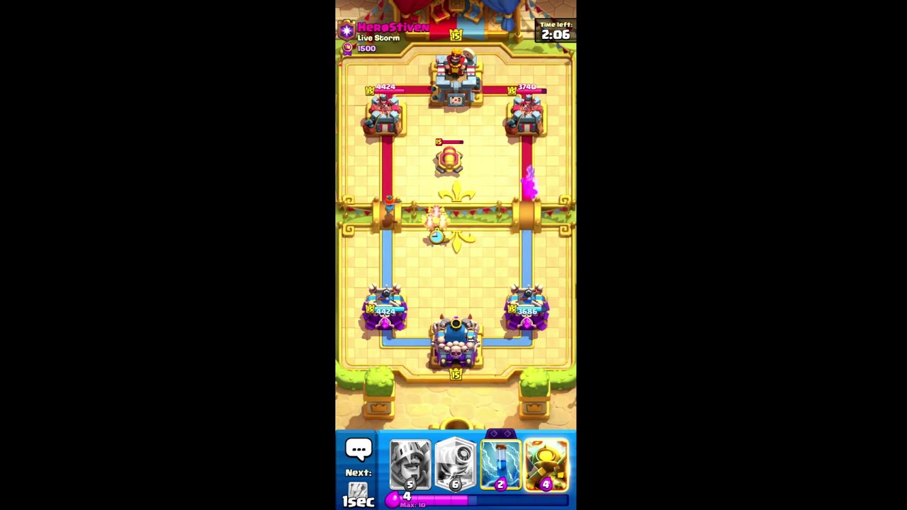 CLASH ROYALE TOP LADDER TILT #shorts