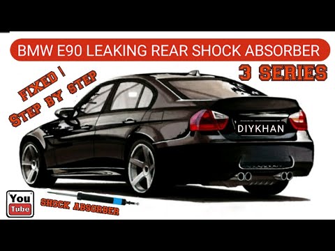 BMW 3 Series E90 Rear Shock Absorber Replacement Job. How to Change the Rear Strut on BMW 3 Series.