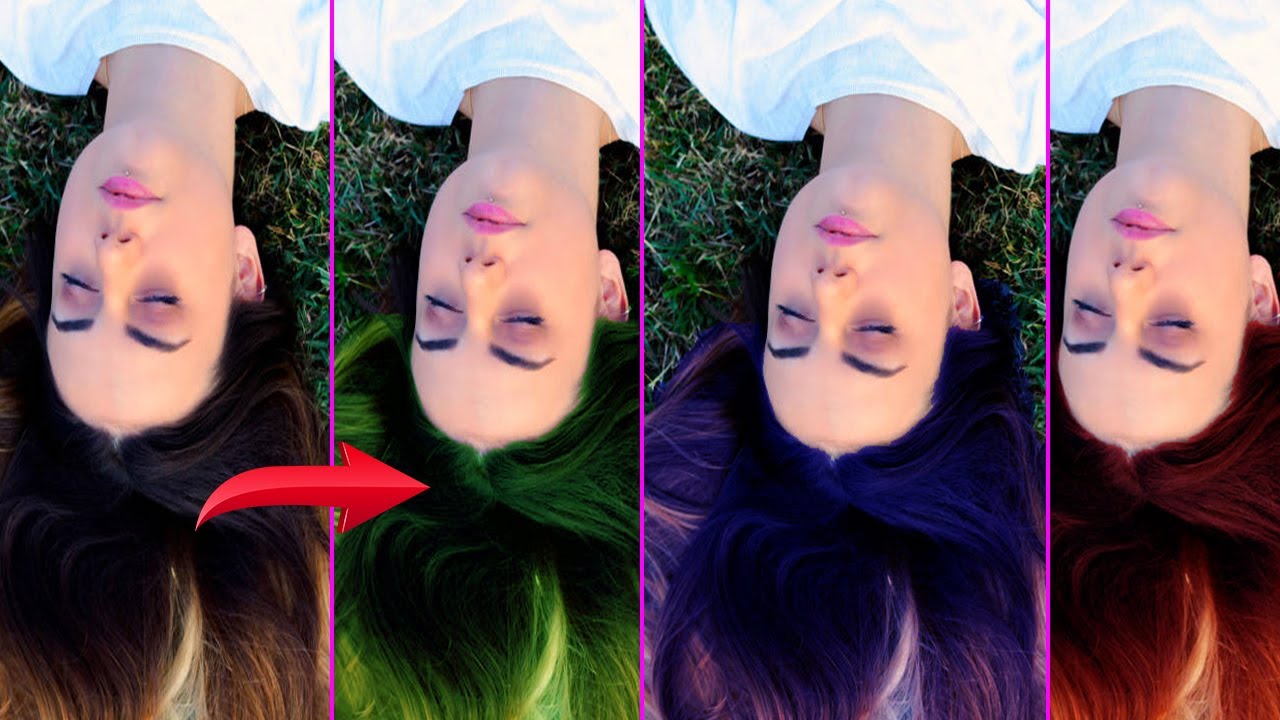 Hair color in How To Change Hair Color in