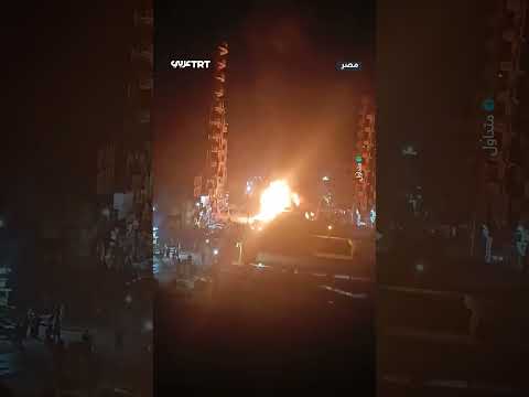 انفجار أسطوانة غاز إثر حريق داخل مخبز