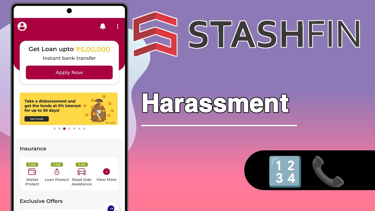 Stashfin Loan App Harrasment