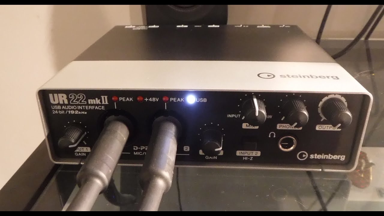 Steinberg UR22mkII Test And Review Things to know - YouTube