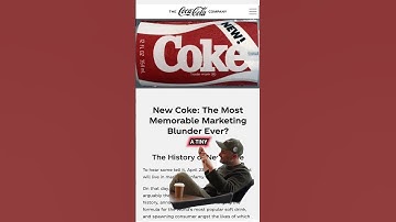 New Coke Case Study #shorts #garyvee