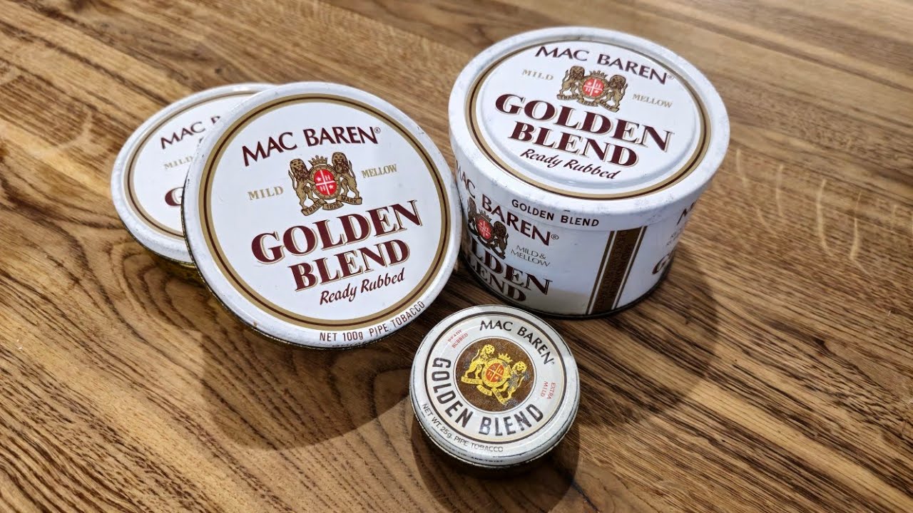 Vintage Pipe Tobacco Find! - MacBaren Golden Blend
