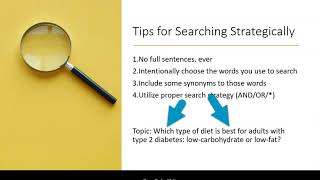 Tips for Searching Strategically in Under 3 Minutes