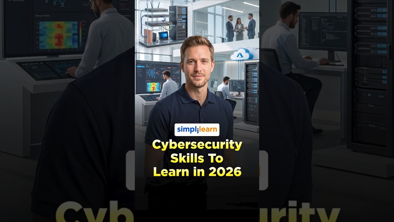 ⁣Top Cybersecurity Skills You MUST Learn in 2026| Build Your Cyber Career | #Shorts | #Simplilearn