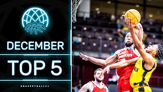 Top 5 DUNKS | December | Basketball Champions League 2021