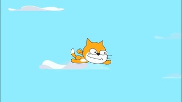 scratch 3.0 shorts: flying (Random Scratch Projects TURBOWARPED #21)