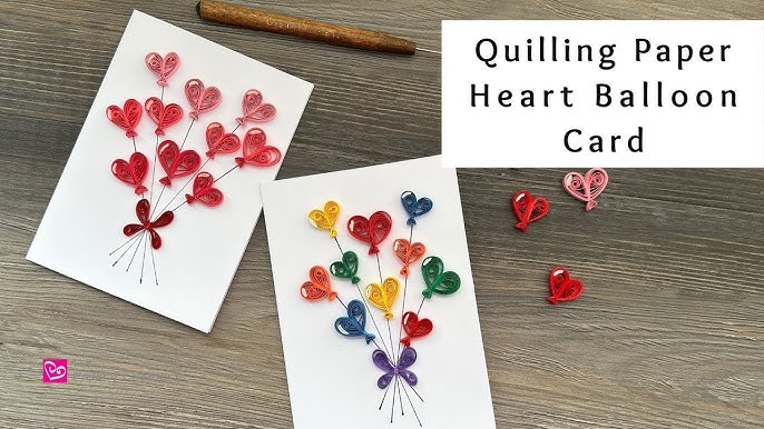 Paper Quilling a Heart