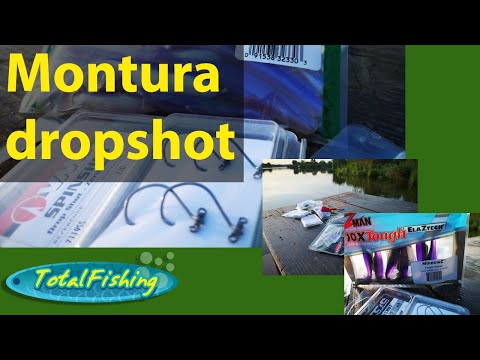 Pescuit cu montura dropshot