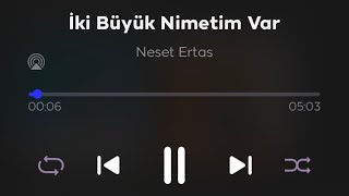 Thm - İki Büyük Nimetim Var (Neşet Ertaş)