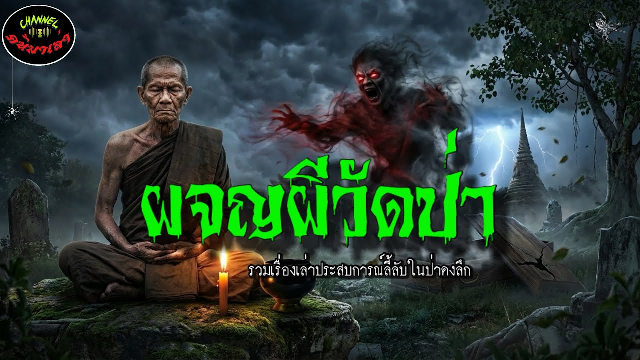 ผจญผีวัดป่า |รวมเรื่องเล่าประสบการณ์ลี้ลับพระธุดงค์