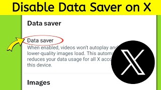 How To Disable Data Saver on X Twitter