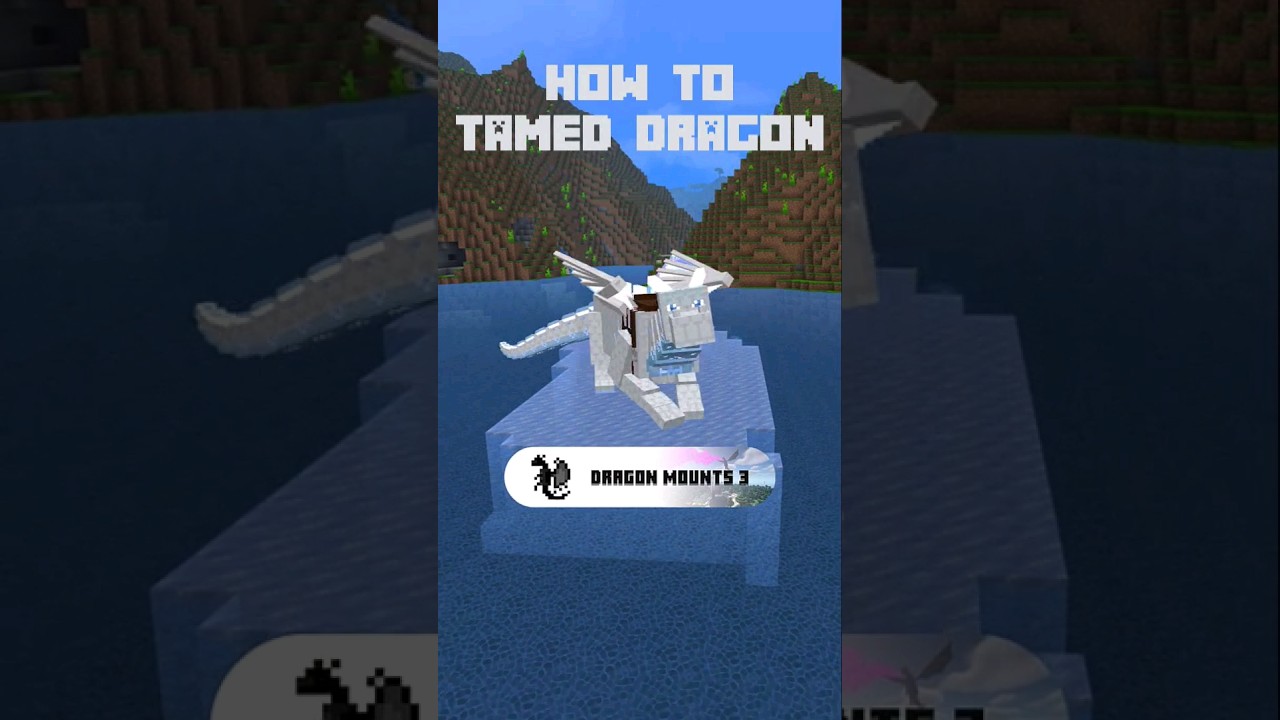 How to tamed dragon and hatch egg | Dragon Mount 3 Addon 