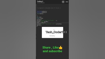 program to calculate area of triangle in c language #coding#trending#viral##shorts#short#hacking🏆👨‍💻
