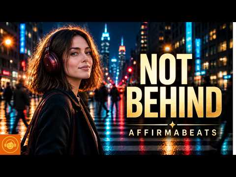 Not Behind • AffirmaBeats ( Lyrics Video)