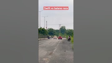Swift vs baleno drag race🔥     #shortvideo #trending #swiftlover #baleno #dragrace #youtube