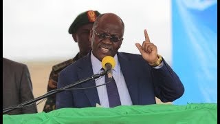 LIVE MWANZA: Rais Magufuli akizungumza na Wananchi