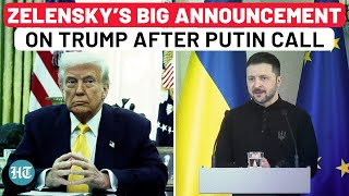 On Cam: Zelensky Makes Big Announcement After Trump-Putin Call, Draws Red Line On Ukraine Deal Wealth