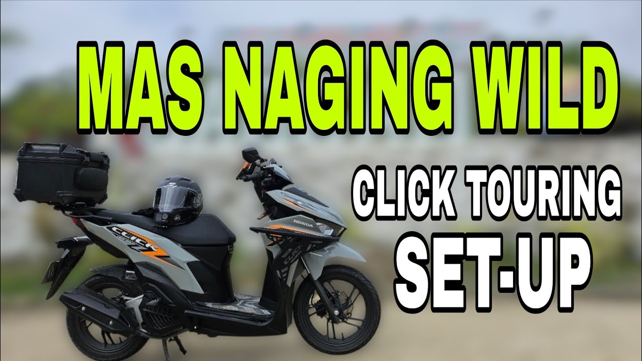 Best MAMAW SET-UP Honda Click 125 Panggilid Reveal | Ride to Duba Cave, Baggao