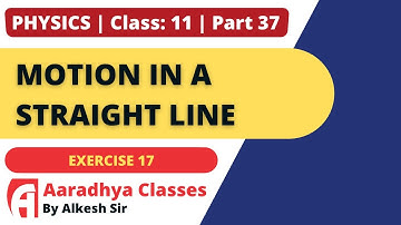 CLASS 11 CHAPTER 3 PHYSICS PART 37 GUJRATI MEDIUM BY ALKESH SIR AARADHYA CLASSES