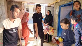 A warm and emotional meeting between Hashem and Babak With Sakineh and her children
