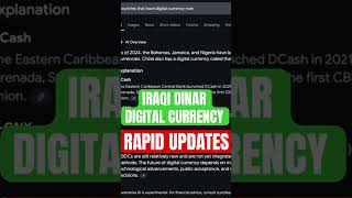 Iraqi Dinar Going Digital?