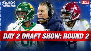 LIVE: Patriots 2022 NFL Draft Show: Round 2